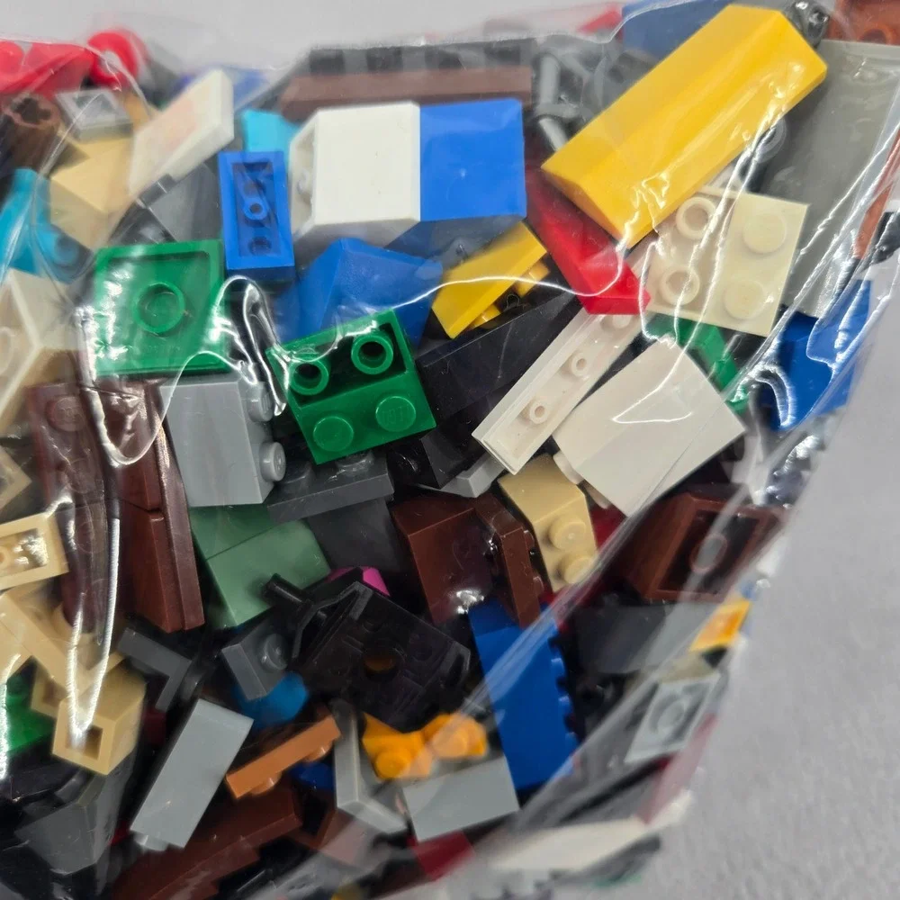 LEGO 2lb 3.5oz Bulk Small Mixed Brick Plates Specialty Pieces Creative Building